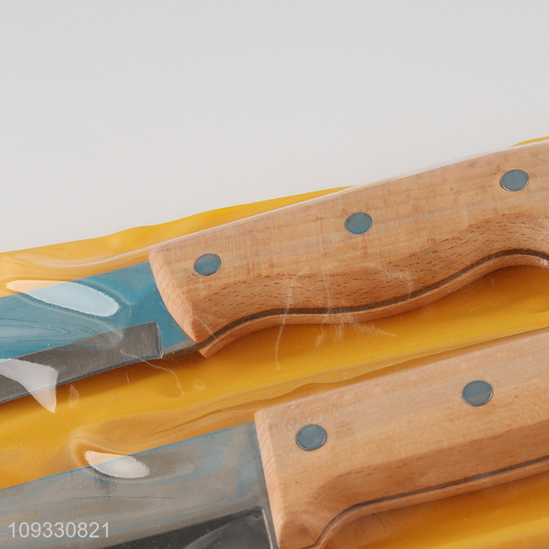 Best sale stainless steel kitchen knife with wooden handle