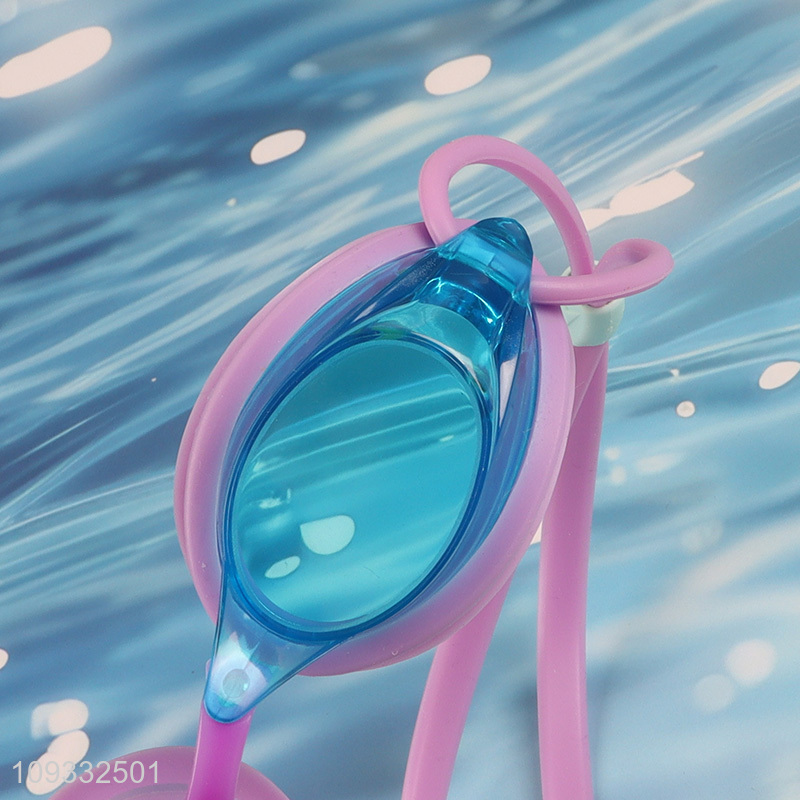 China wholesale anti-fog adjustable swimming goggles