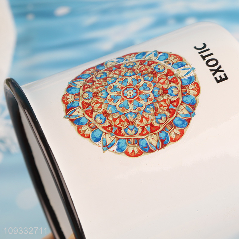 China supplier printed enamel cup water cup