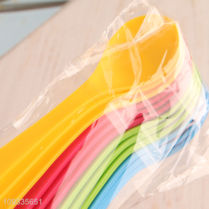 Low price 12-piece spoons plastic spoon set