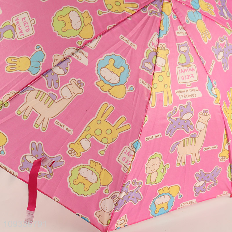 Top products cartoon kids windproof umbrella rain umbrella