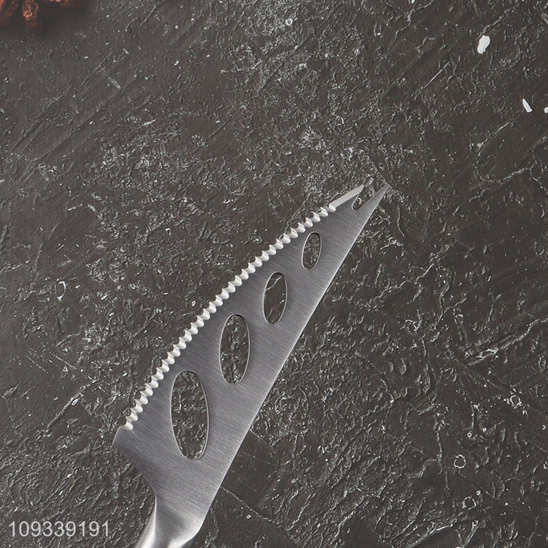 Factory supply stainless steel kitchen cheese knife