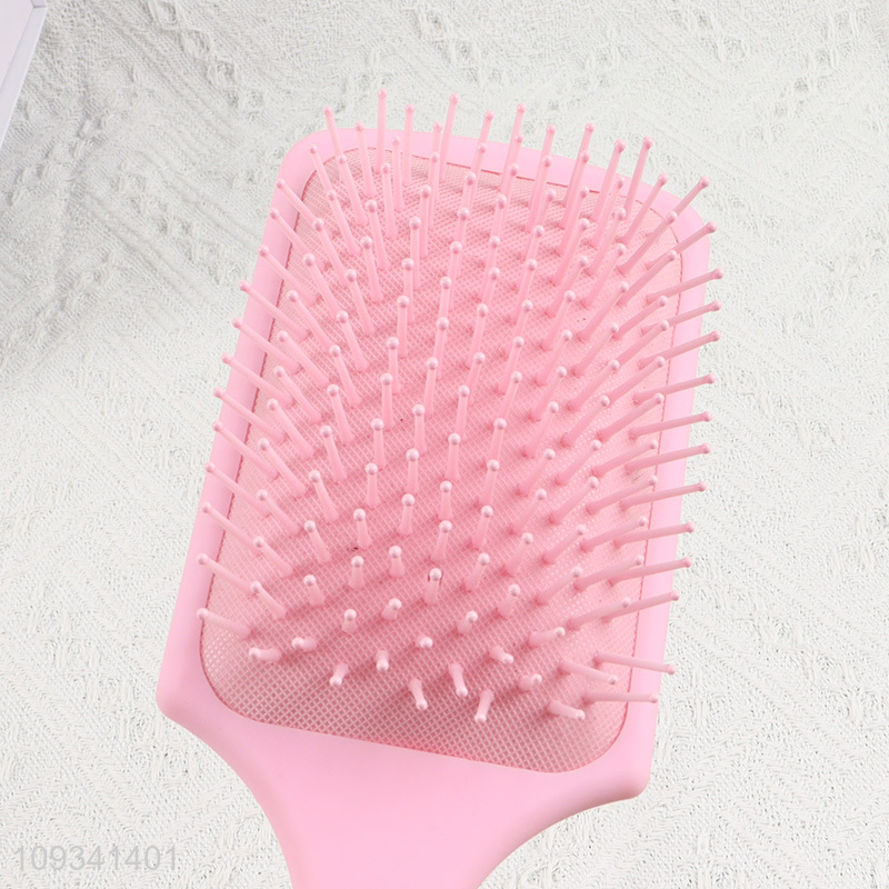 Low price rectangle massage hair comb hair brush