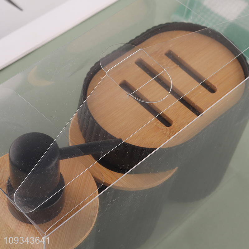 China supplier liquid soap bottle soap box set