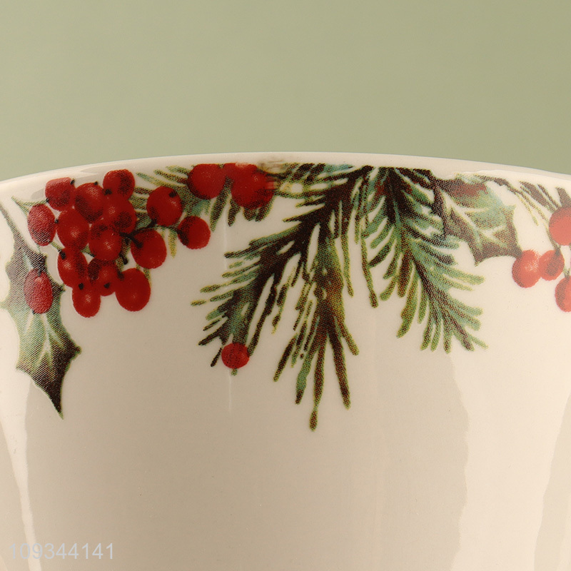 Top products ceramic bowl Christmas salad bowl