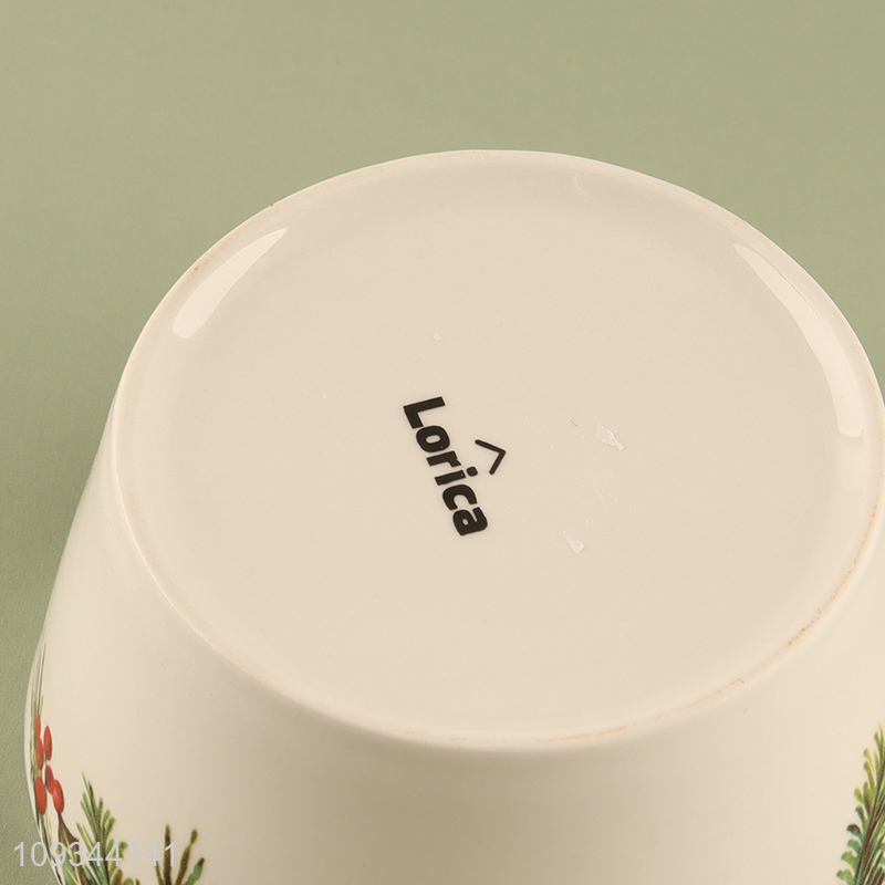 Top products ceramic bowl Christmas salad bowl