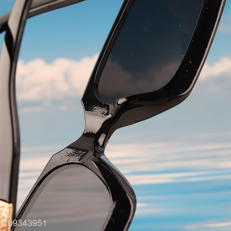 Wholesale black retro fashion summer sunglasses