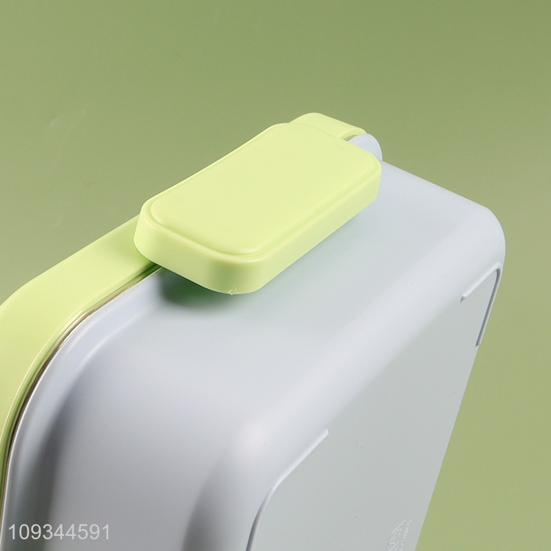 China supplier children 2compartment stainless steel lunch box
