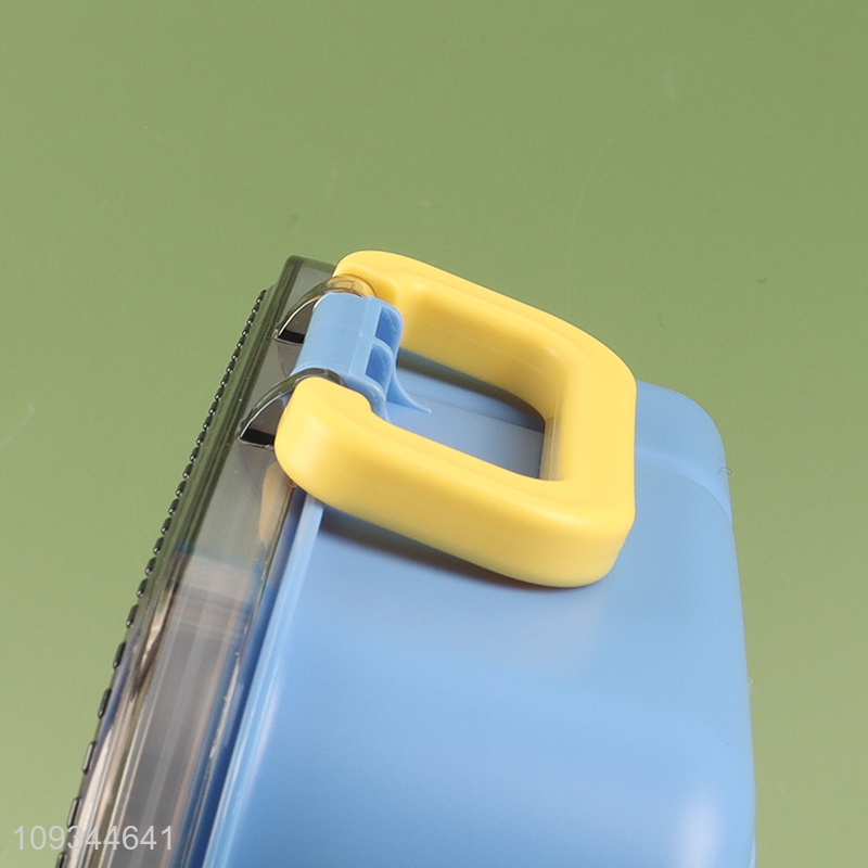 China wholesale cartoon children lunch box with handle