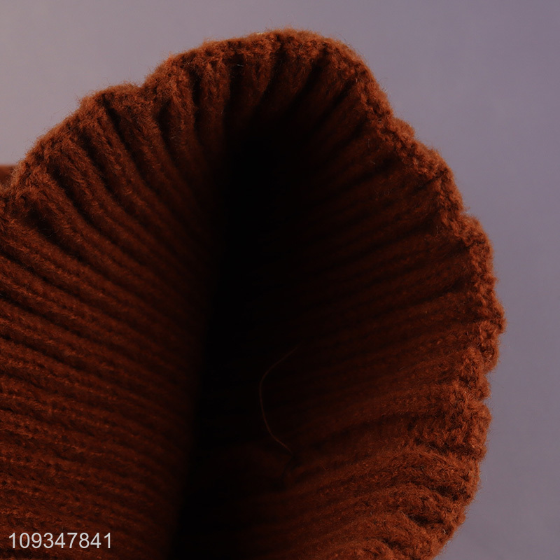 China supplier windproof beanies hat knitted hat