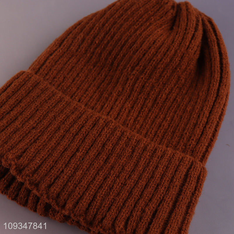 China supplier windproof beanies hat knitted hat