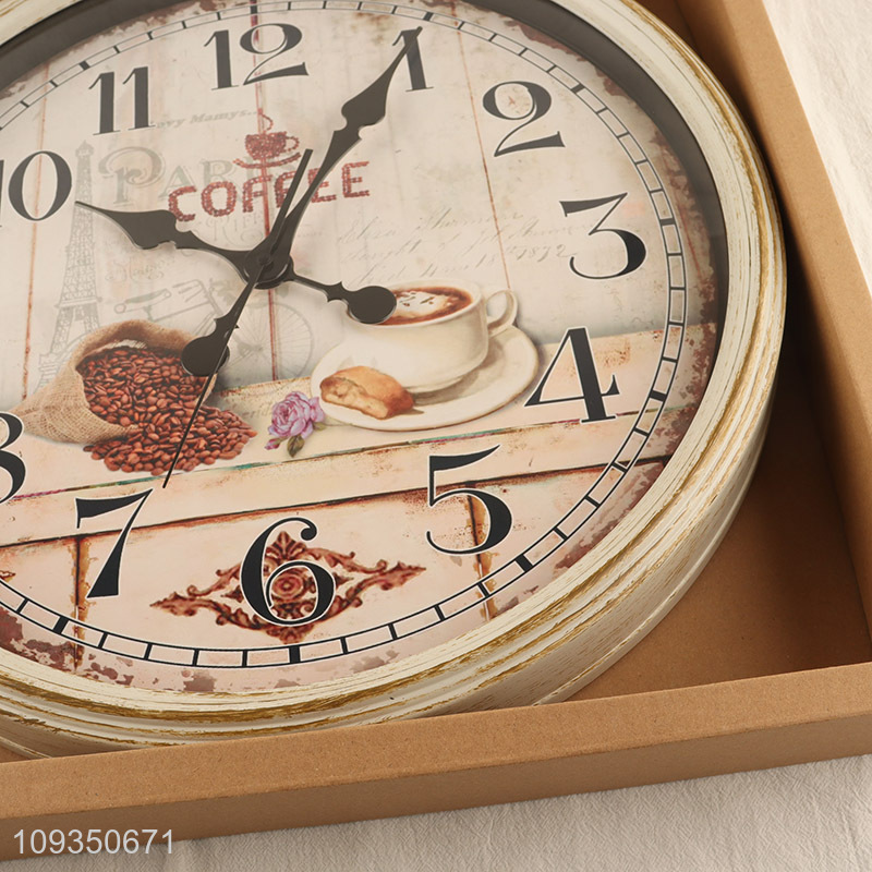 Factory price wall clock hanging clock for home decor