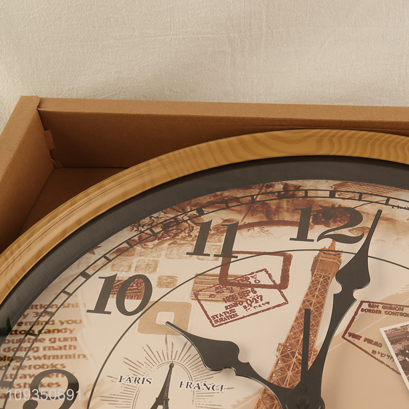 Online wholesale wall decor wall clock hanging clock
