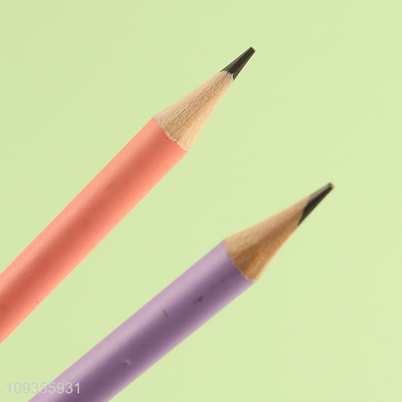 New arrival  students stationery 2B pencils set with sharpener