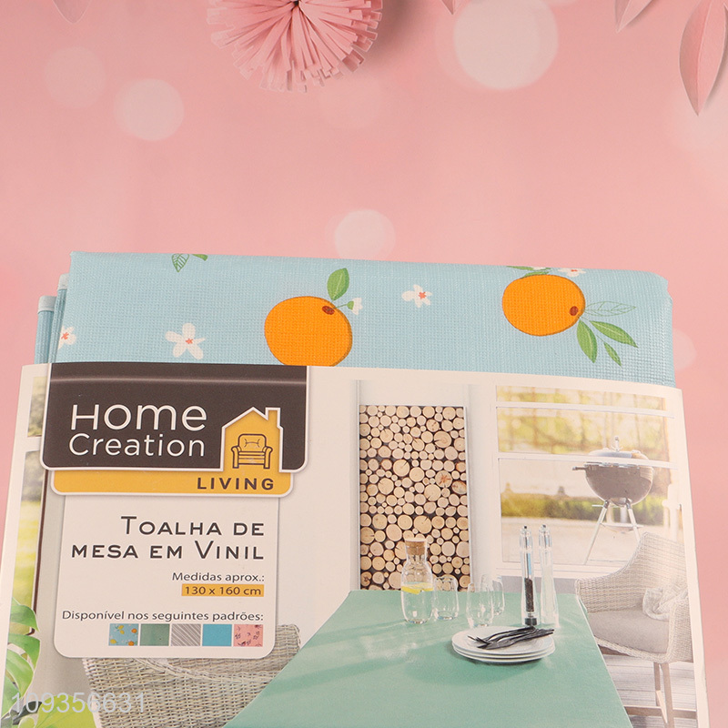 Best sale peva printed table cloth for home restaurant