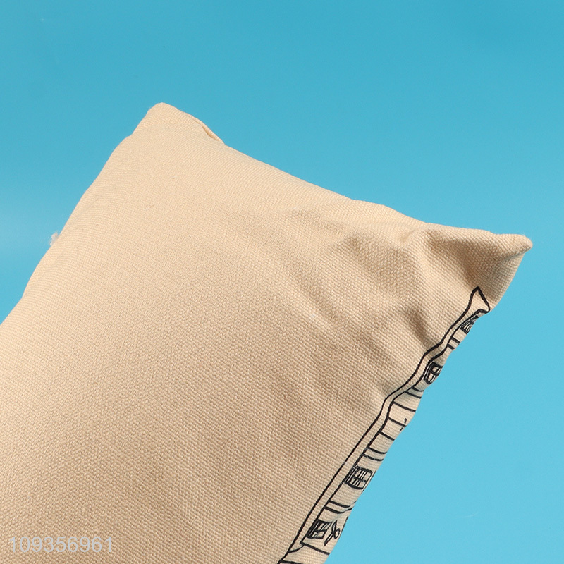 Factory direct sale polyester door stop draft stopper