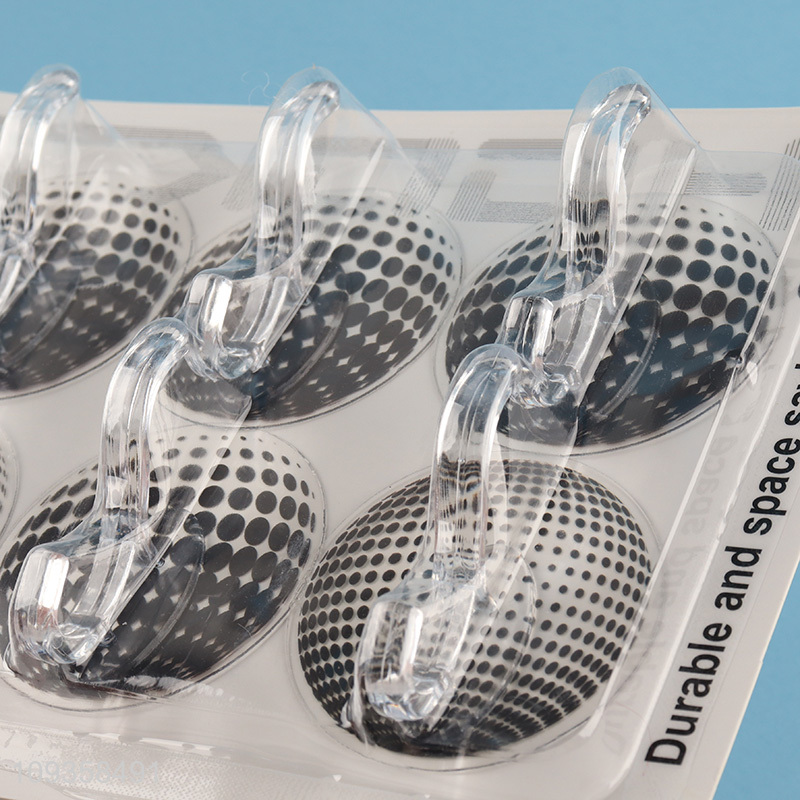 China wholesale round sticky hooks adhesive hooks