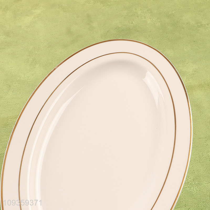 Hot sale 10-inch fish plate tableware plate