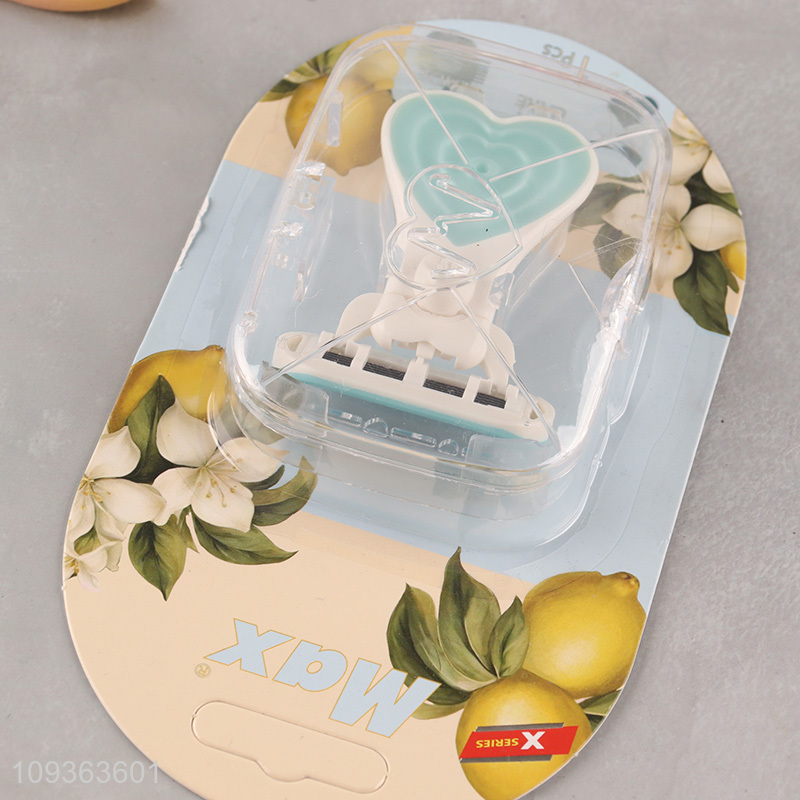 Latest products soft care razor 6blades razor
