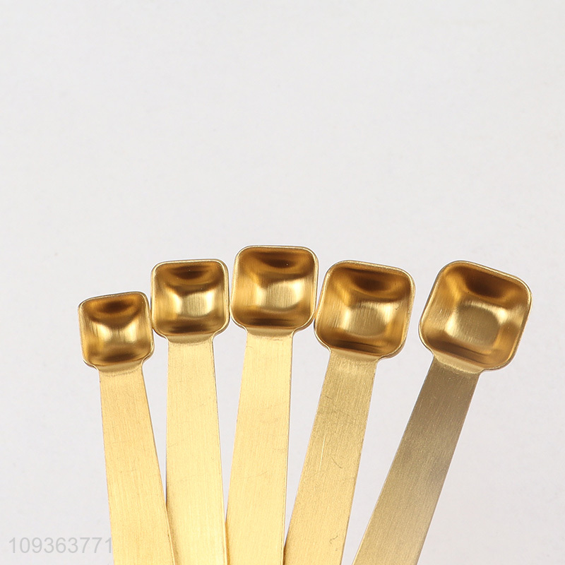 China factory kitchen gadget 5-piece measuring spoons set