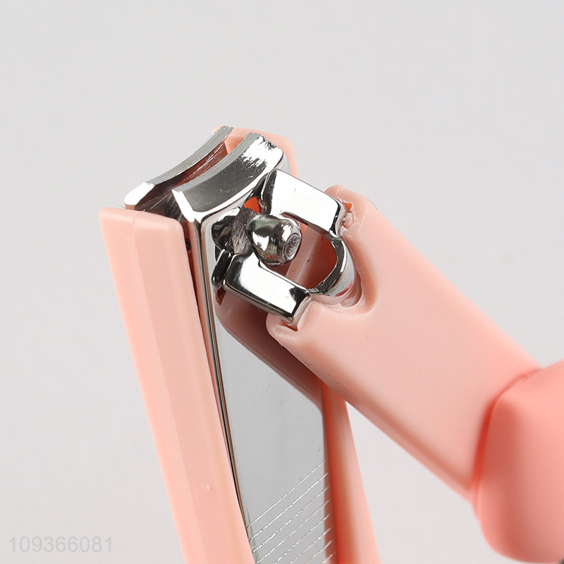 Best selling pink peach nail clipper nail scissors