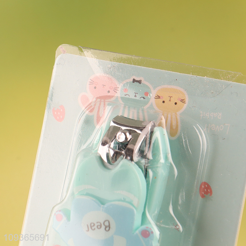 Low price cartoon cat nail clipper nail scissors