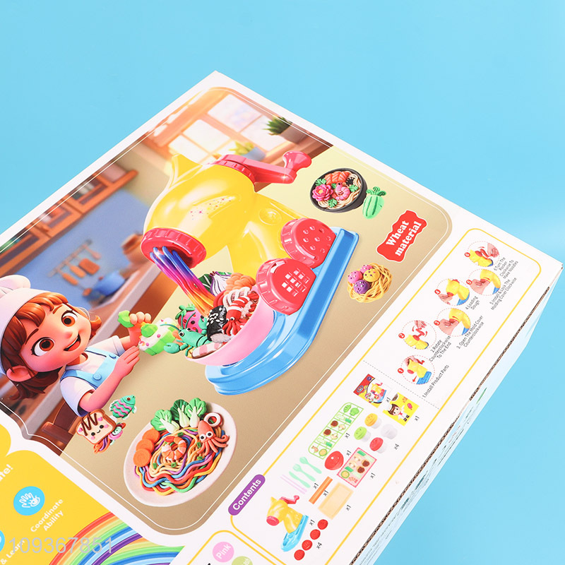 Factory direct sale wheat material plasticine toys making modeling clay toys