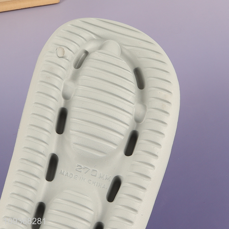 China wholesale breathable women men indoor home slippers