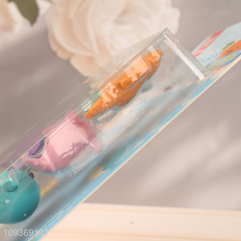 New arrival  sea animal series diy stationery eraser set
