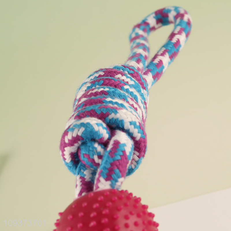 Good sale pet chew toys cotton rope toys teething toys