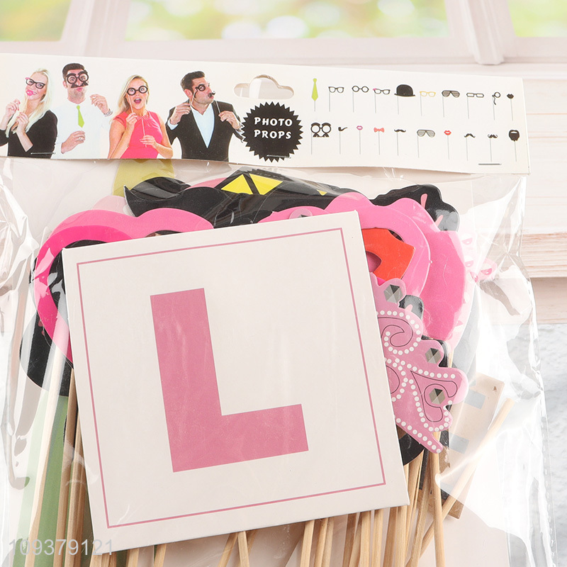 Top sale paper party photo booth props