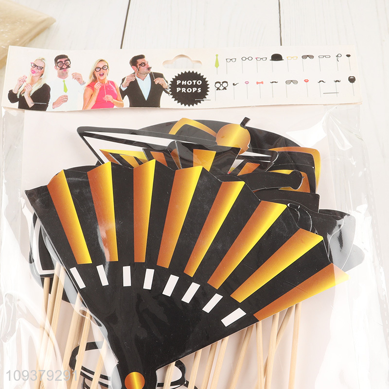 China wholesale 20pcs funny party photo booth props