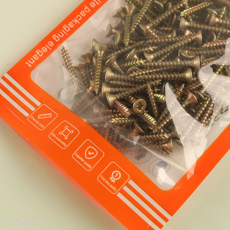 Hot sale 30pcs hardware tool chipboard screw set