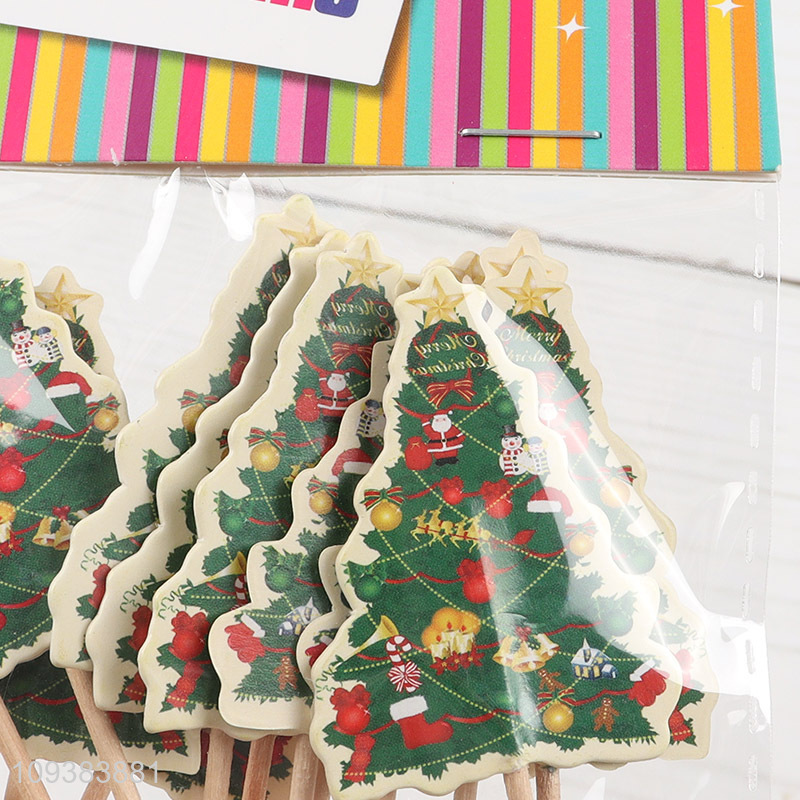 Popular products Christmas tree cupcake topper cake topper
