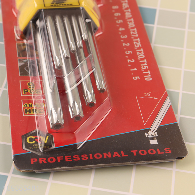 Hot items hand tool hex key wrenches set