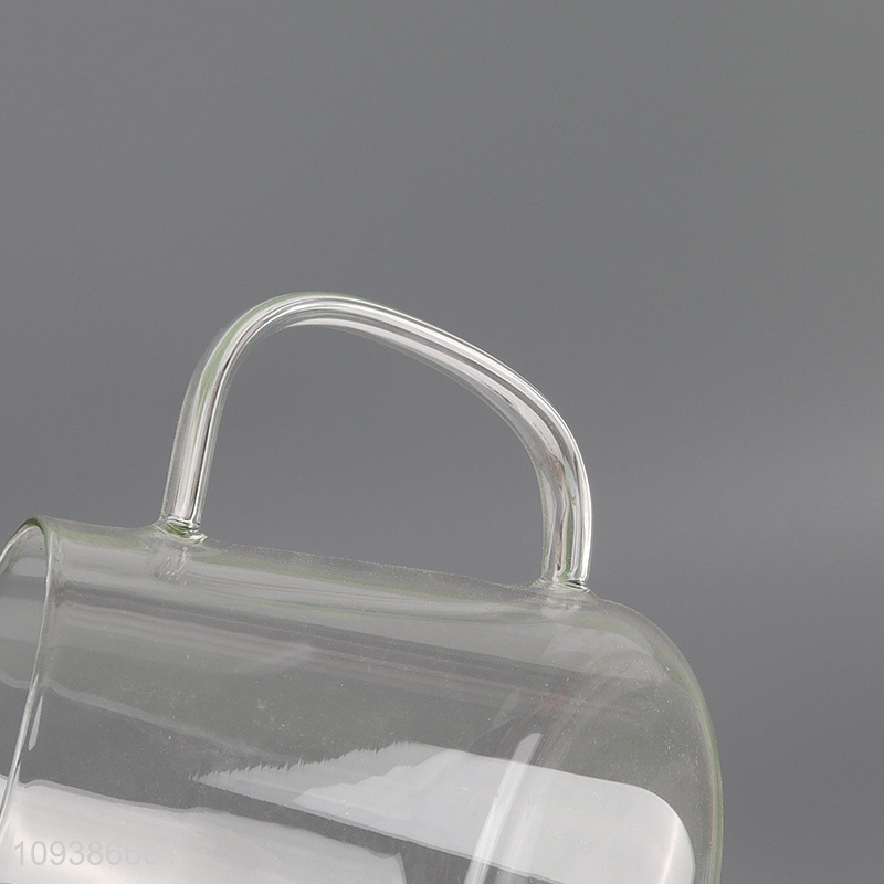 Top products clear glass tea pot coffee pot