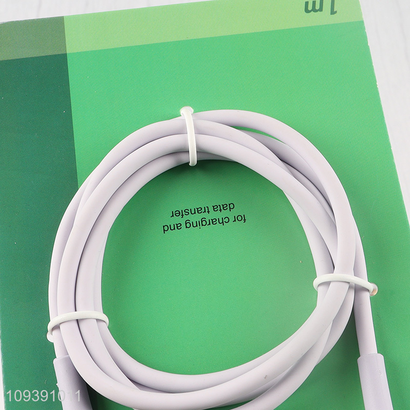 China supplier 1m usb charge iPhone data cable
