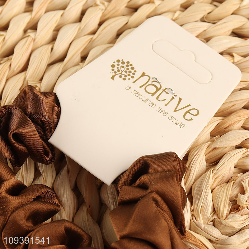 Yiwu market  polyester hair bands hair rope for girls