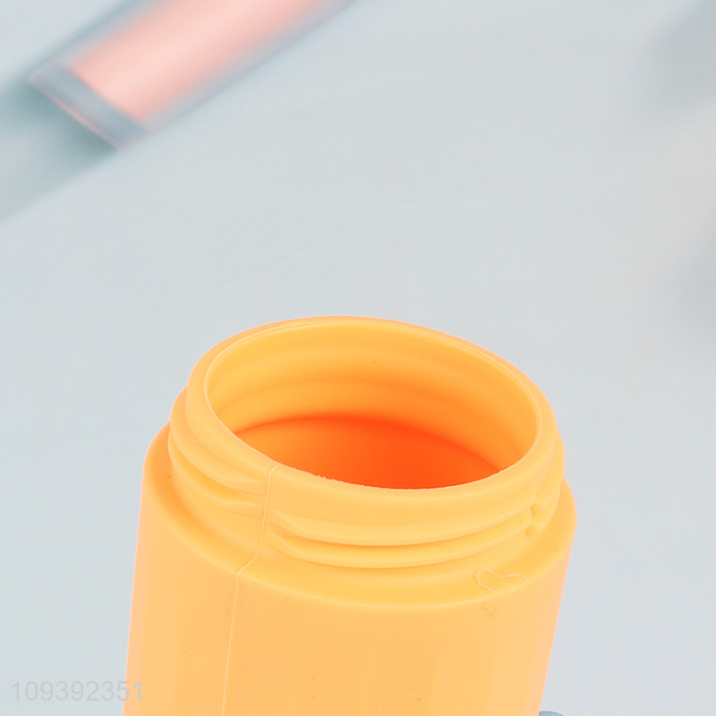 Popular products portable travel silicone bottle with lid