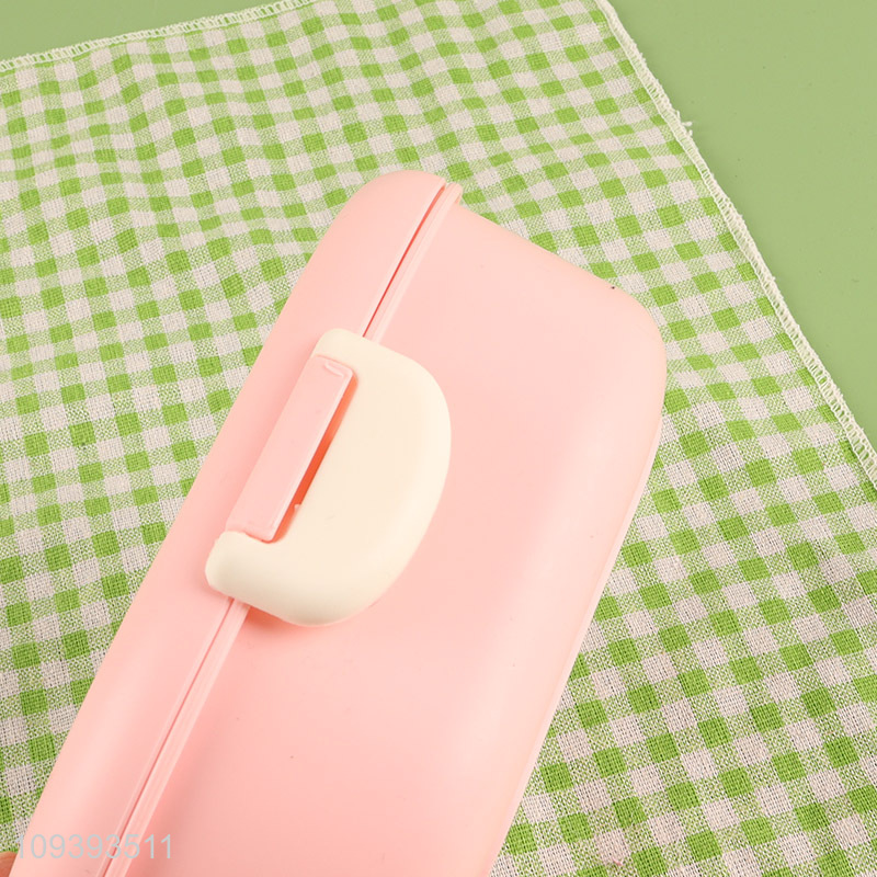 Hot selling food container plastic lunch box for picnic