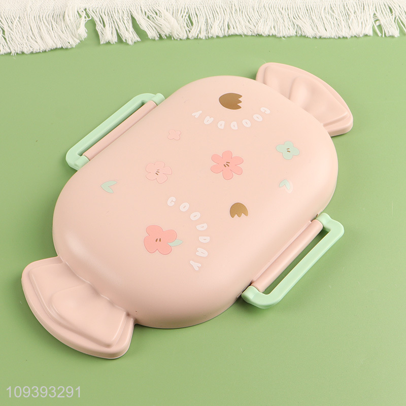 Top sale food container plastic lunch box bento box