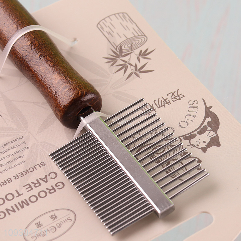 Top selling pet grooming tool pet comb wholesale
