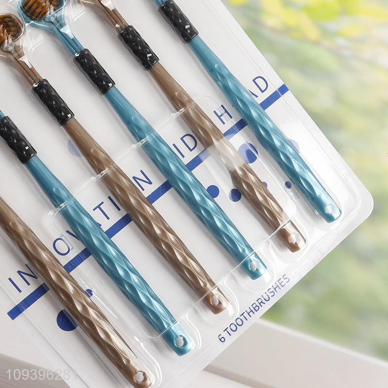 Wholesale high quality soft bristle toothbrush