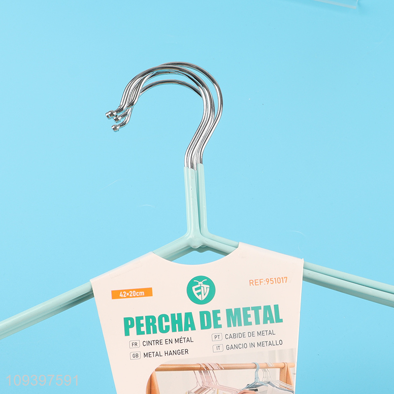 Good quality 5pcs non-slip clothes hangers