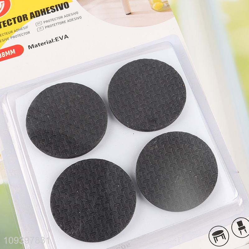 Factory direct sale 4pcs eva round non-slip furniture foot pads