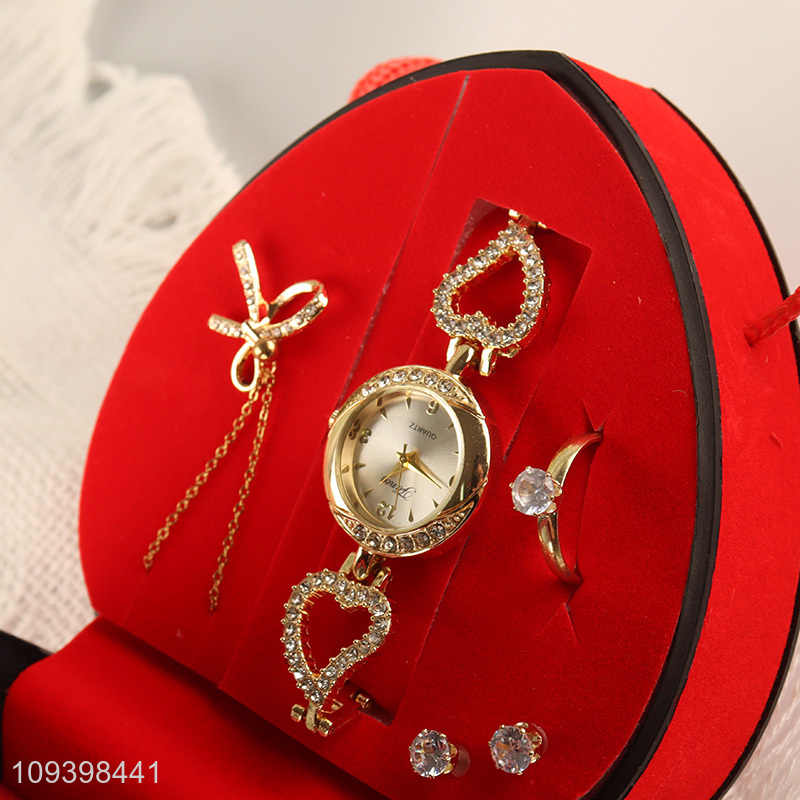 Good selling heart shape gifts set jewelry set