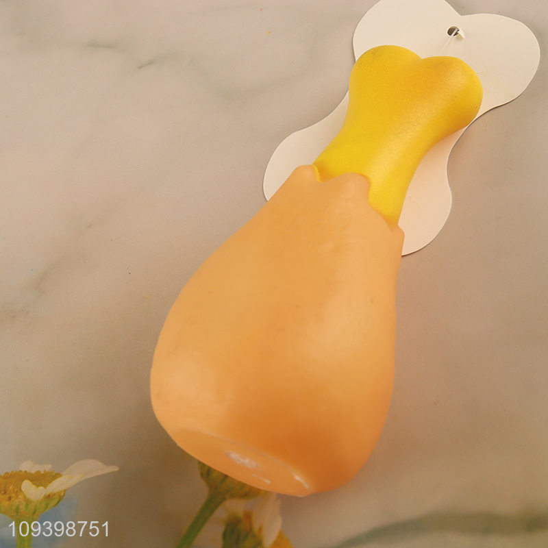 Good price pet chicken leg dog chew toy