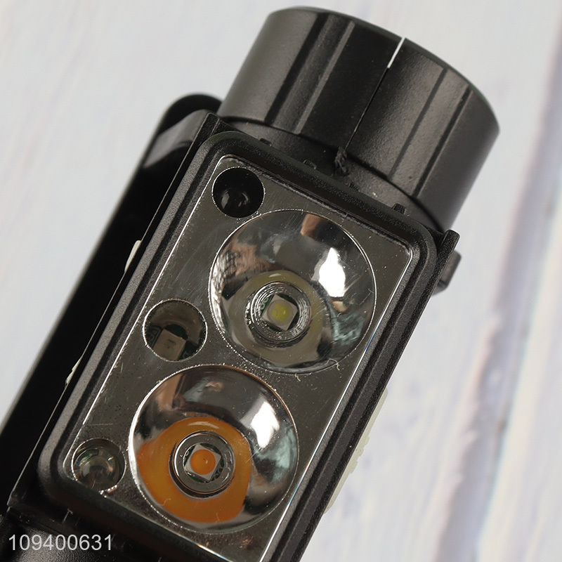 Factory supply type-c rechargeable plastic headlamp