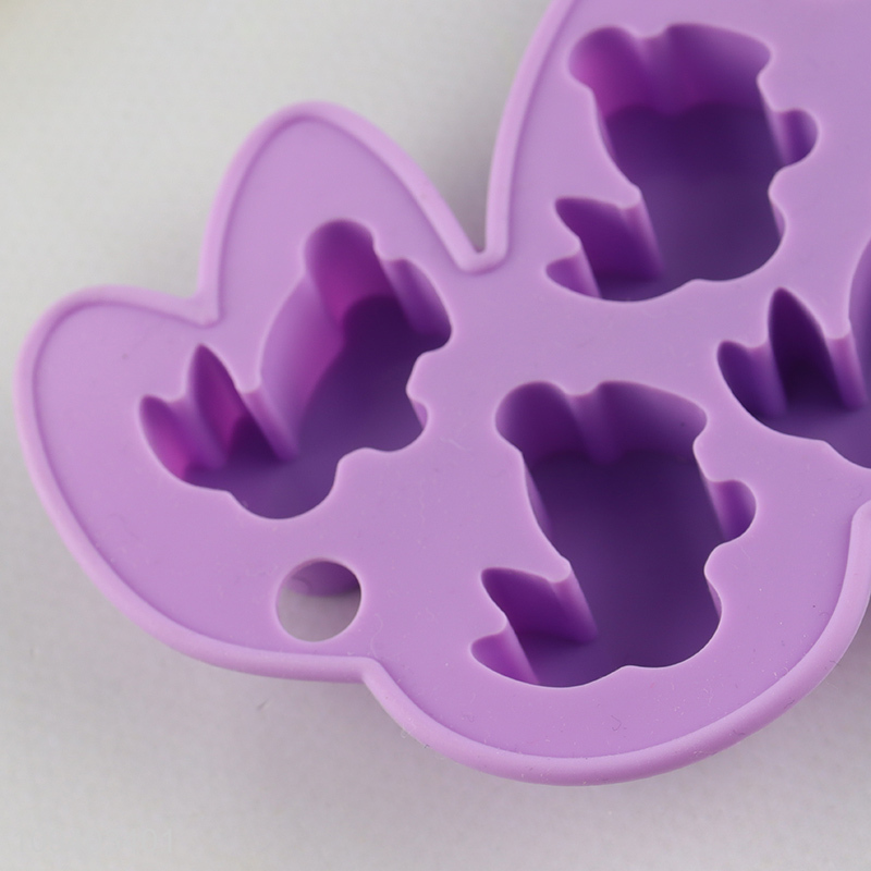 Good selling rabbit shape silicone candy mold chocolate mold