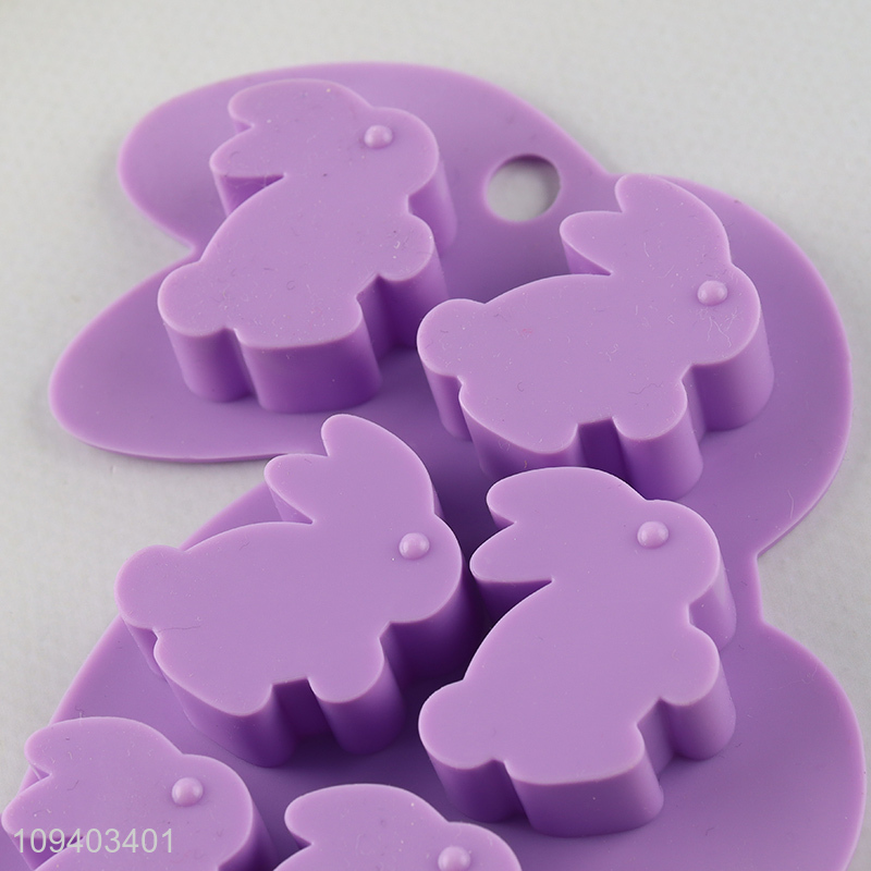 Good selling rabbit shape silicone candy mold chocolate mold